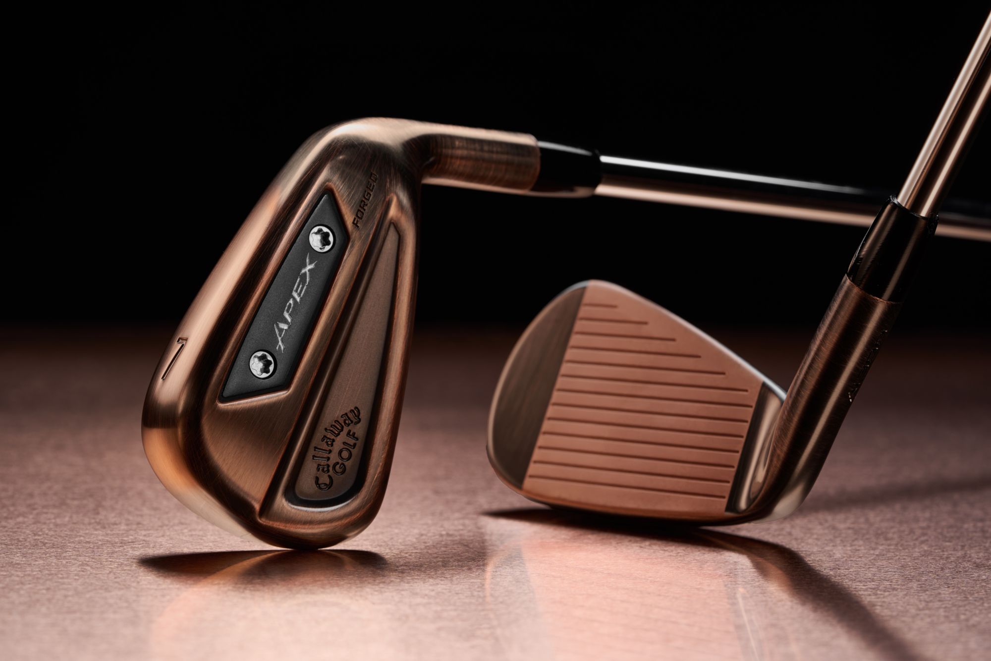 Callaway Apex Ai300 Brushed Copper Irons | Golf Galaxy
